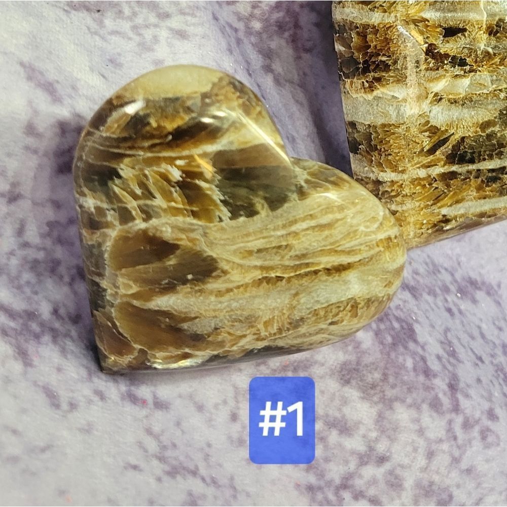 ChocolateāCalciteāHeartā - Picture 3 of 8